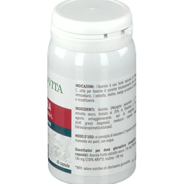 ACEROLA 60 CAPSULE 550 MG