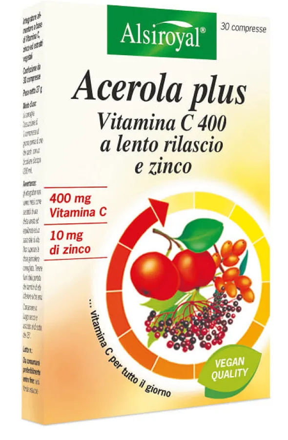 ACEROLA 400 PLUS 30 COMPRESSE