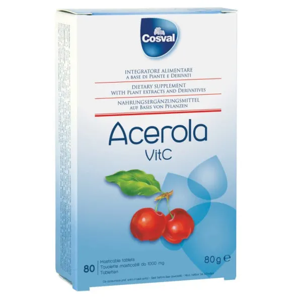 ACEROLA VITAMINA C 80 TAVOLETTE