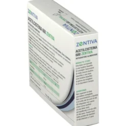 ACETILCISTEINA 600 ZENTIVA 10 BUSTINE BIPARTITE GUSTO TROPICAL
