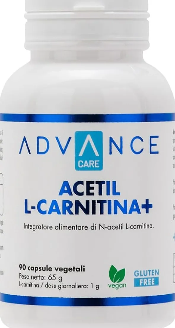 ACETIL L-CARNITINA+ 90 CAPSULE VEGETALI SENZA GLUTINE