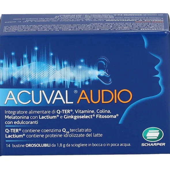 ACUVAL AUDIO 14 BUSTINE OROSOLUBILE 1,8 G