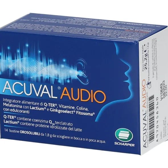 ACUVAL AUDIO 14 BUSTINE OROSOLUBILE 1,8 G