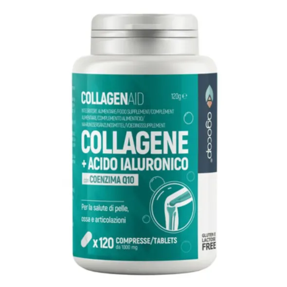 AGOCAP COLLAGENAID 120 COMPRESSE Pack X2