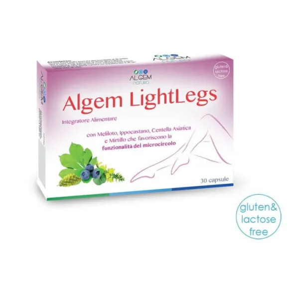 ALGEM LIGHTLEGS 30 CAPSULE VEGETALI