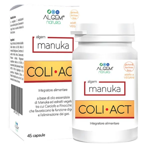 ALGEM MANUKA COLI ACT 45 CAPSULE
