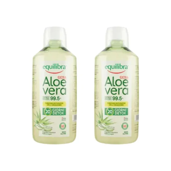 Aloe Vera Extra 99,5% 1 Litro Pack X2