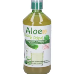 ALOE VERA SUCCO E POLPA 1000 ML SENZA ZUCCHERI AGGIUNTI SENZA GLUTINE NATURALMENTE PRIVO DI LATTOSIO