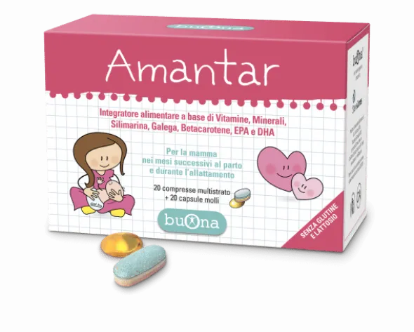 AMANTAR 20 COMPRESSE + 20 CAPSULE