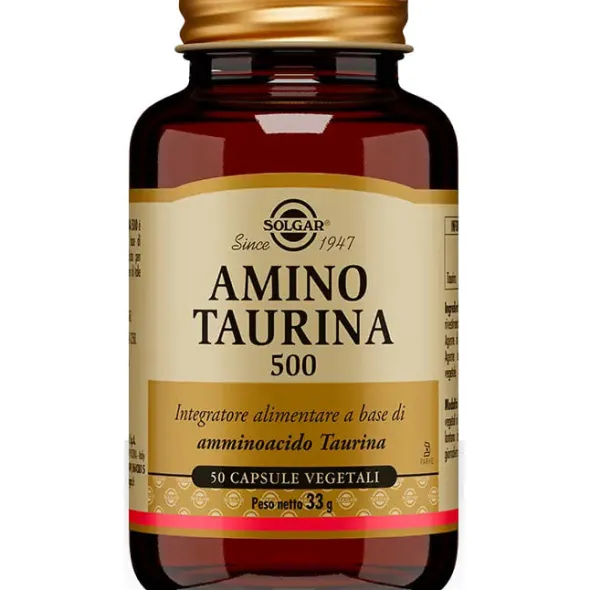 AMINO TAURINA 500 50 CAPSULE VEGETALI