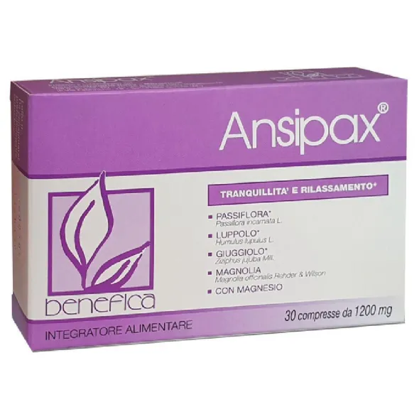 ANSIPAX 30 COMPRESSE BENEFICA