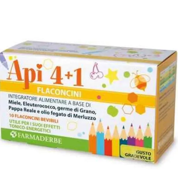 APIQUATTRO + 1 10 FLACONCINI DA 10 ML
