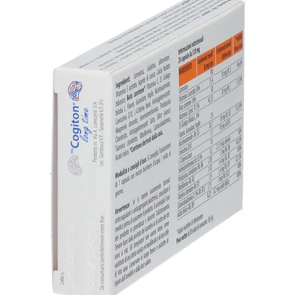 ARD COGITON LONG TIME 20 CAPSULE 520 MG