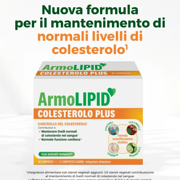 ARMOLIPID COLESTEROLO PLUS 60 COMPRESSE