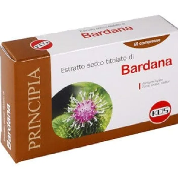 BARDANA ESTRATTO SECCO TITOLATO AL 20% DI INULINA 60 COMPRESSE