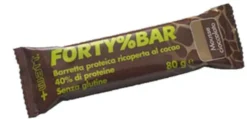 Barretta proteica +Watt Forty% Bar mousse cioccolato, 80g
