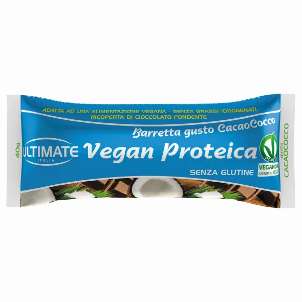 BARRETTA VEGAN PROTEIC CACAO/COCCO 40 G
