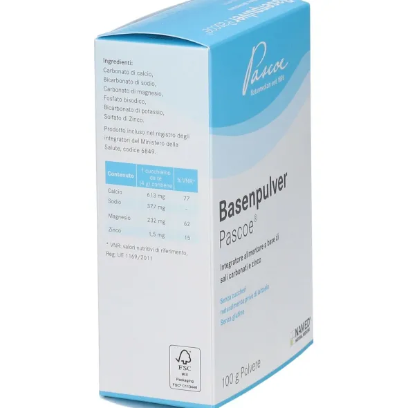 BASENPULVER POLVERE 100 G PASCOE