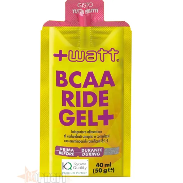 BCAA RIDE GEL+ TUTTI FRUTTI 40 ML