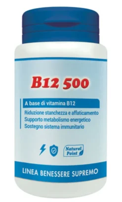 B12 500 CIANOCOBALAMINA 100 CAPSULE VEGETALI