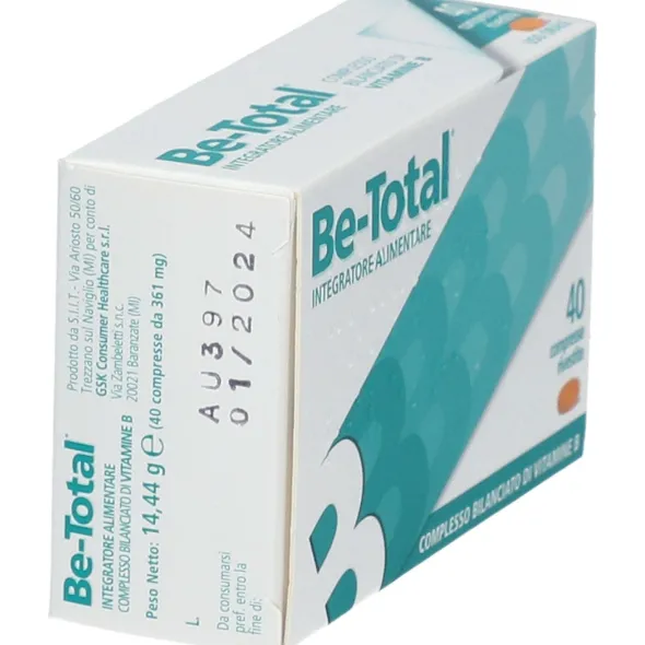 BE-TOTAL 40 COMPRESSE