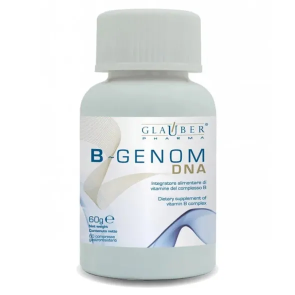 B-GENOM DNA GLAUBER 60 COMPRESSE