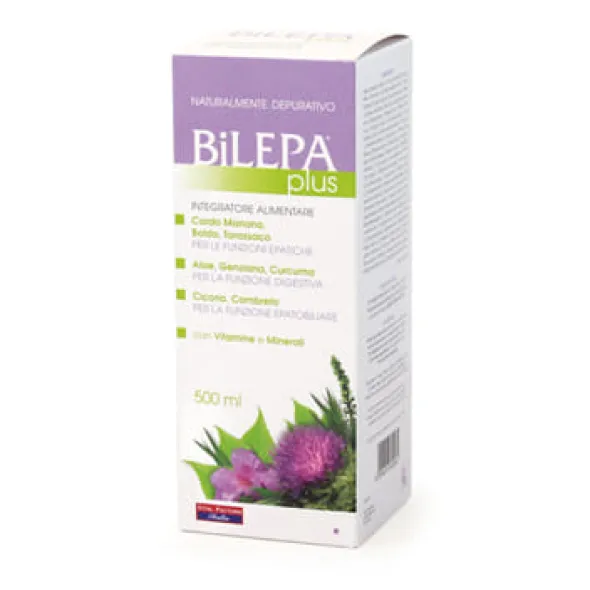 Bilepa Plus Integratore a base di estratti vegetali per il benessere digestivo 500 ml