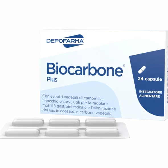 BIOCARBONE PLUS 24 CAPSULE