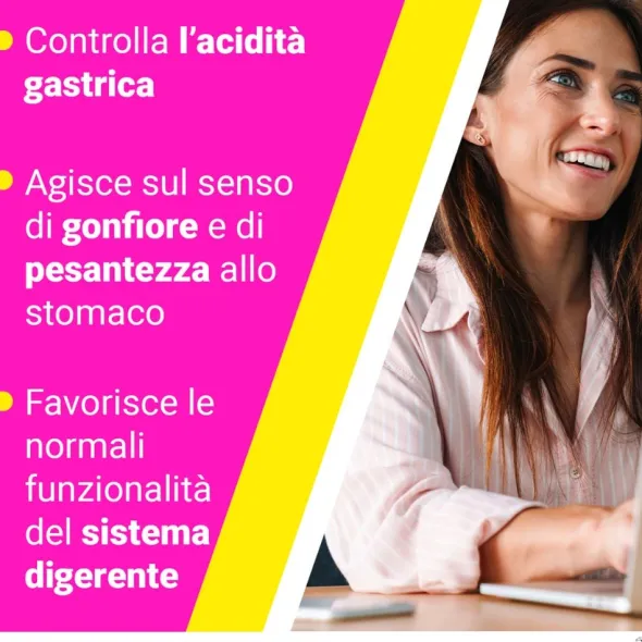 BIOCHETASI ACIDITA' 20 COMPRESSE MASTICABILI AROMA LIMONE SENZA GLUTINE SENZA LATTOSIO