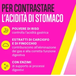 BIOCHETASI ACIDITA' 20 COMPRESSE MASTICABILI AROMA LIMONE SENZA GLUTINE SENZA LATTOSIO