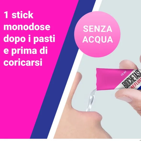 BIOCHETASI REFLUSSO 20 STICK AROMA ARANCIA