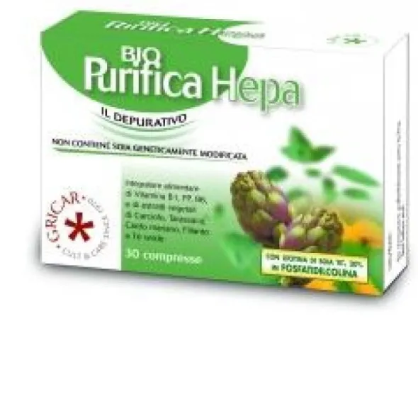 BIOPURIFICA HEPATO 30 COMPRESSE 15 G