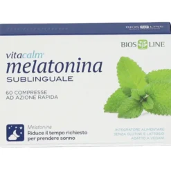 BIOS LINE VITACALM MELATONINA SUBLINGUALE 60 COMPRESSE 1 MG