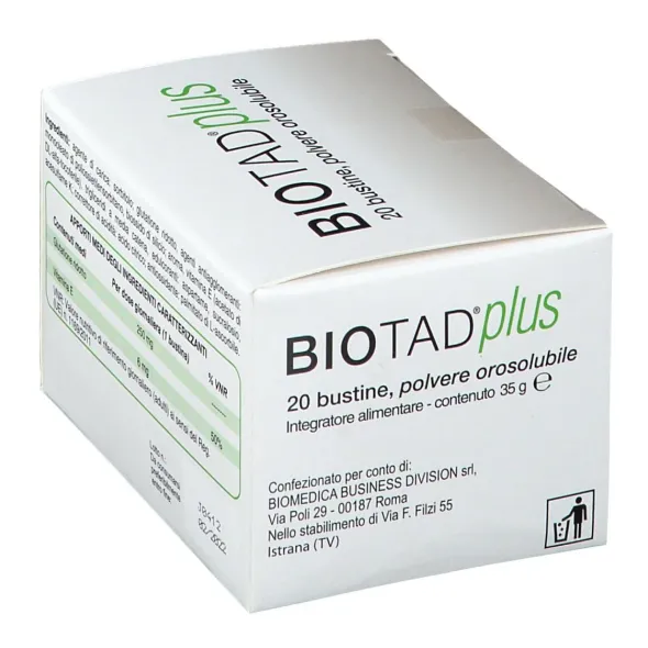 BIOTAD PLUS 20 BUSTINE DA 2 G