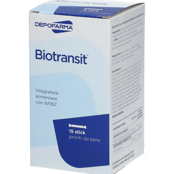 BIOTRANSIT 15 STICK PACK 15 ML