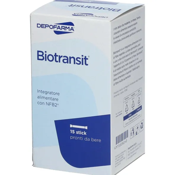 BIOTRANSIT 15 STICK PACK 15 ML