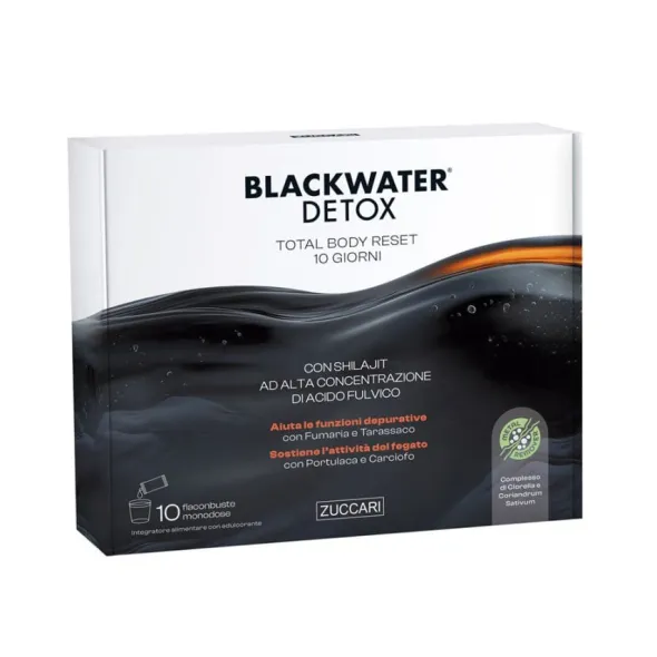 BLACK WATER DETOX 10 BUSTE DA 20 ML