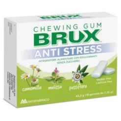 BRUX ANTISTRESS CHEWING GUM 18 GOMME