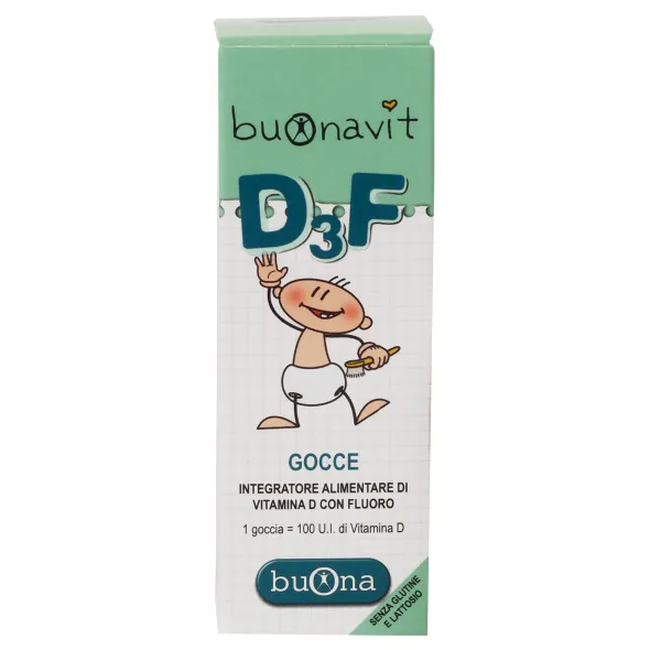 BUONAVIT D3F 12 ML SENZA GLUTINE SENZA LATTOSIO