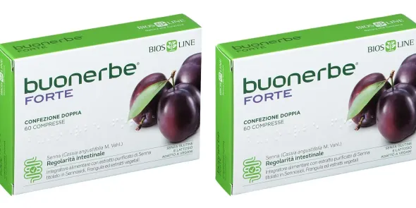 BUONERBE FORTE 60 COMPRESSE BIOSLINE Pack da 2