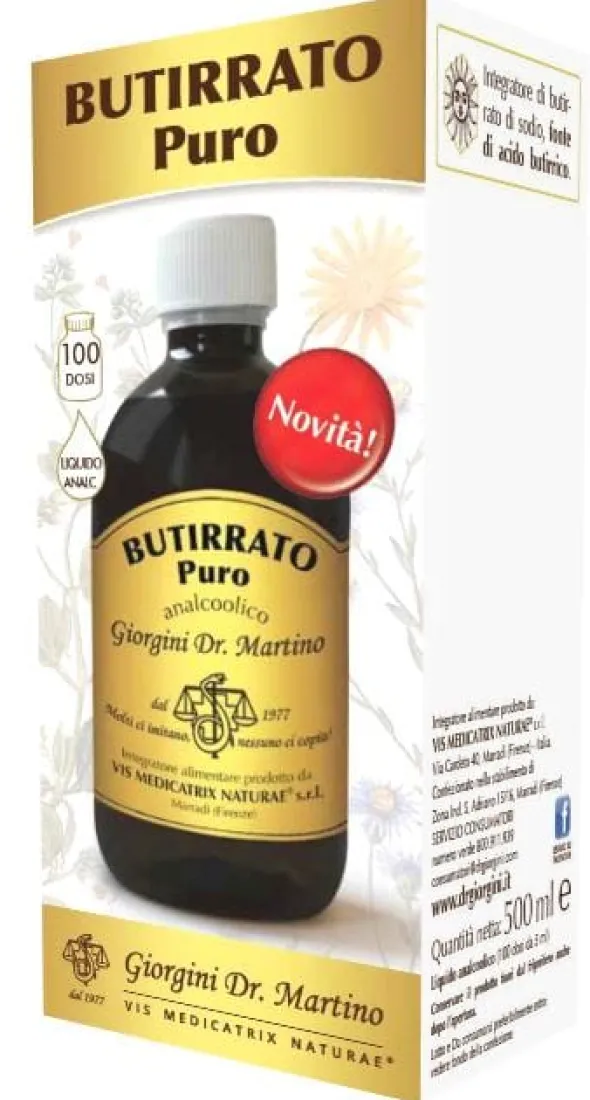 BUTIRRATO PURO LIQUIDO ANALCOLICO 500 ML