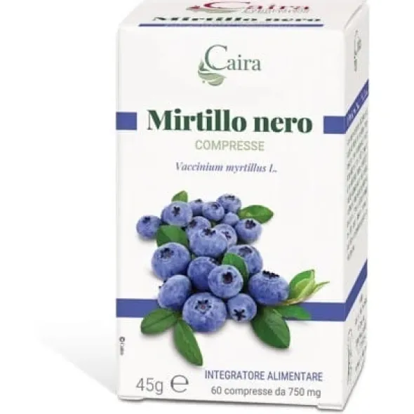 CAIRA MIRTILLO NERO 60 COMPRESSE
