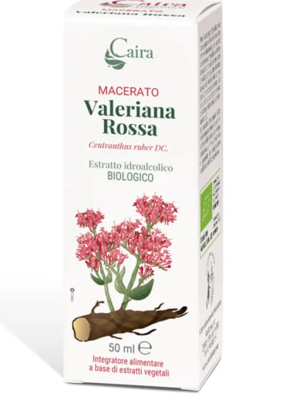 CAIRA VALERIANA ROSSA MACERATO IDROALCOLICO BIO GOCCE 50 ML