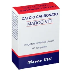 CALCIO CARBONATO VITI 60 COMPRESSE