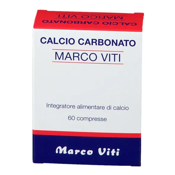 CALCIO CARBONATO VITI 60 COMPRESSE