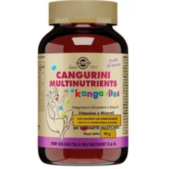 CANGURINI MULTINUTRIENTS FRUTTI BOSCO 60 TAVOLETTE MASTICABILI