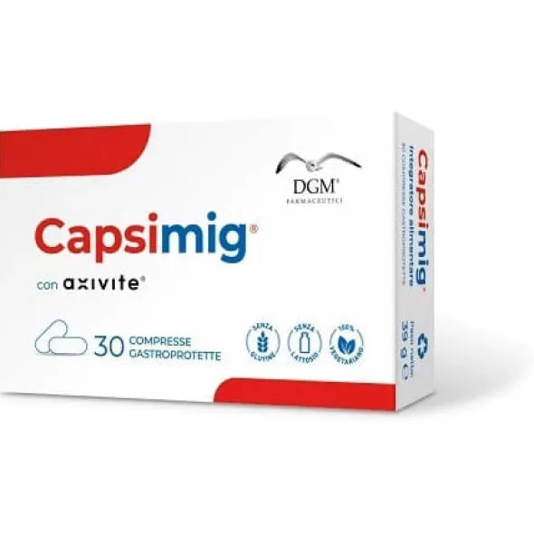 CAPSIMIG 30 COMPRESSE GASTROPROTETTE