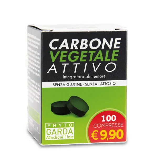CARBONE VEGETALE ATTIVO 100 COMPRESSE