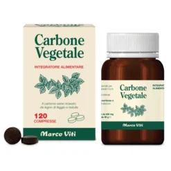 CARBONE VEGETALE 120 COMPRESSE