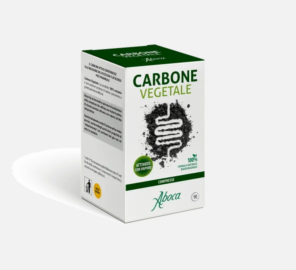 CARBONE VEGETALE 90 COMPRESSE